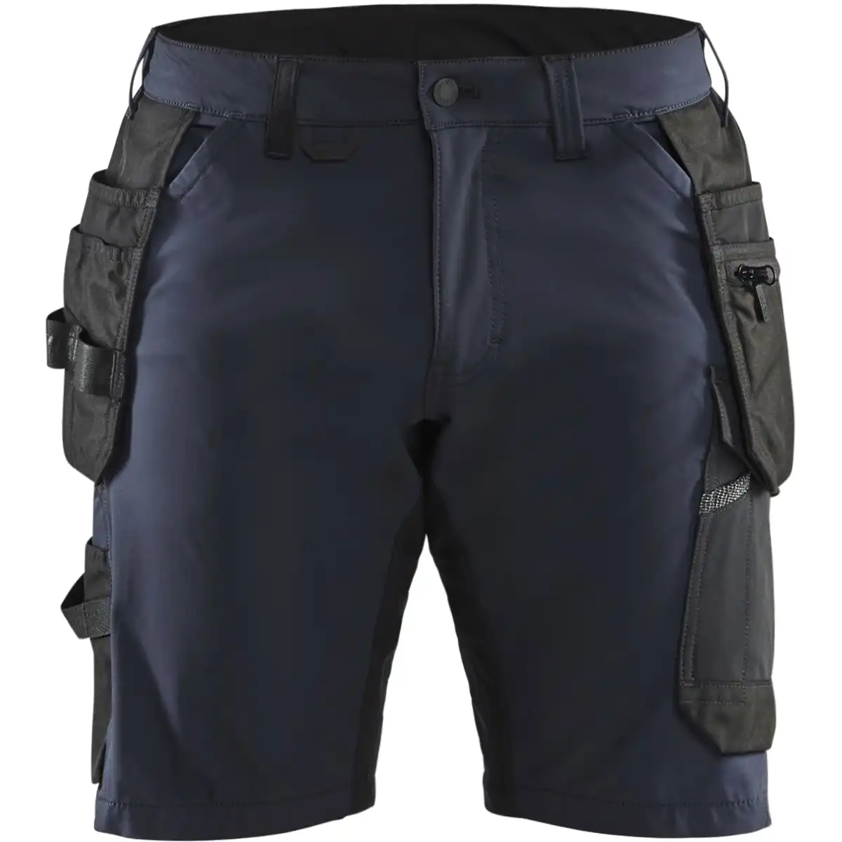 Stretch Handwerker-Shorts "1520" in marine/schwarz, C44 - Thumbnail 1
