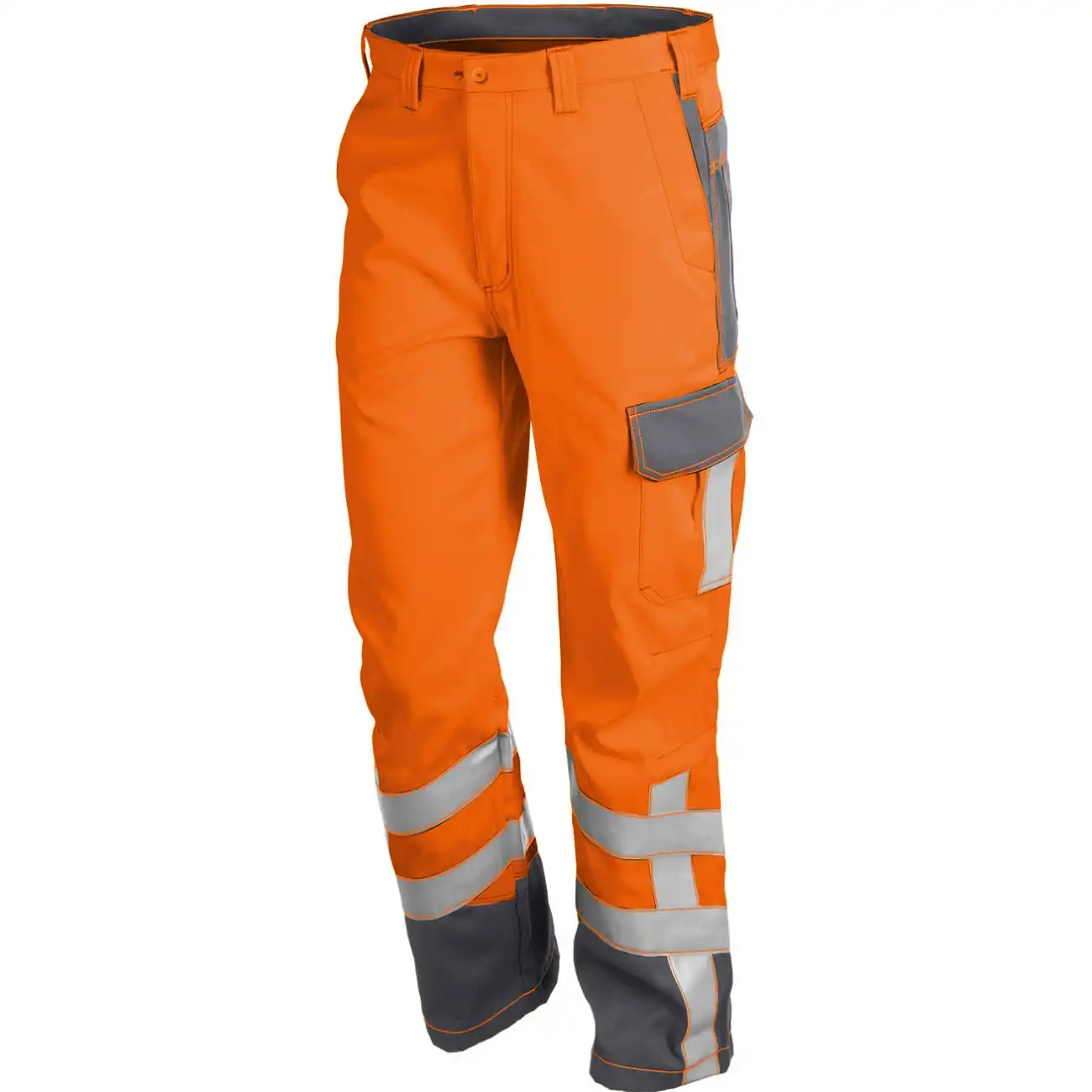 Multinorm Bundhose "PSA SAFETY X7" in warnorange/anthrazit, 28 - Bild 1