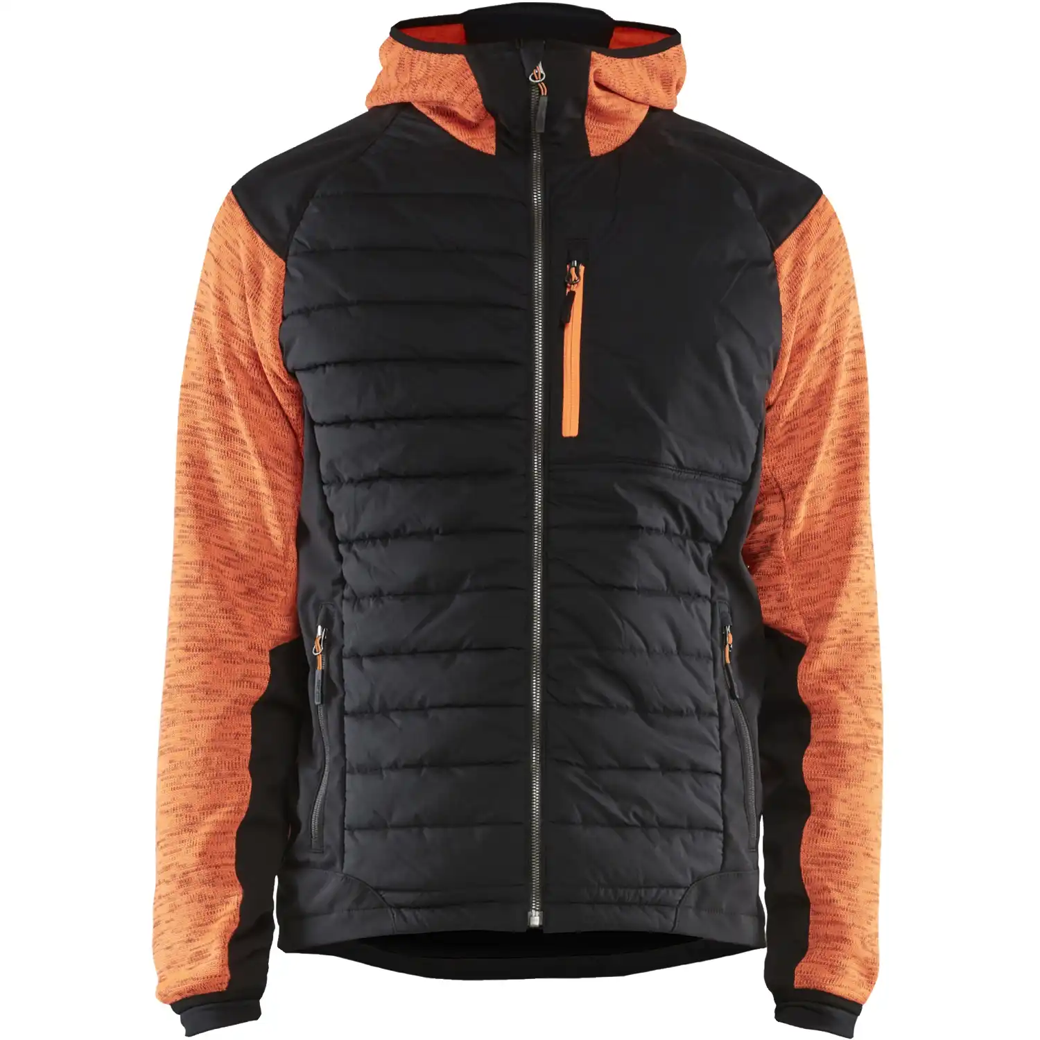 Hybridjacke "5930" in orange/schwarz, 3XL - Thumbnail 1