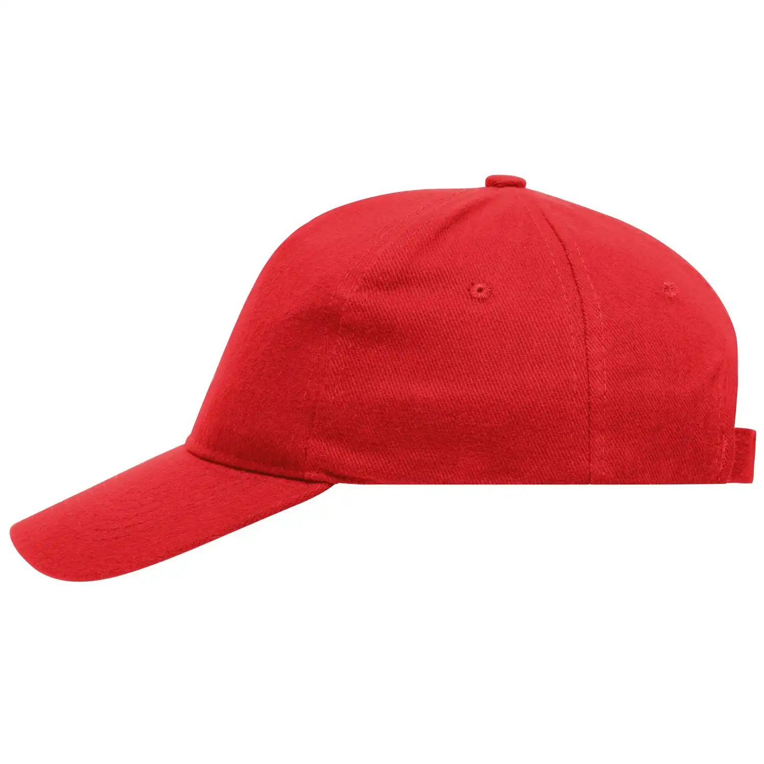 Basecap Heavy Cotton "MB092" 5-Panel in red - Bild 1