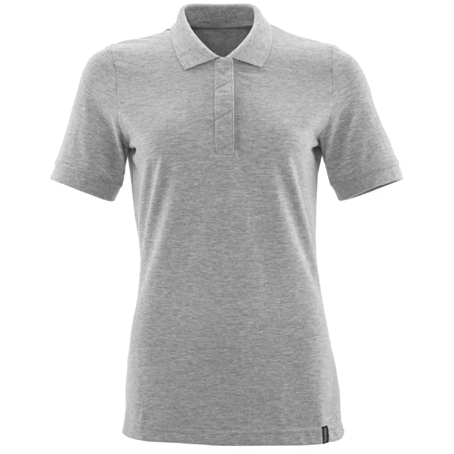 Damen Polo T-Shirt "20193" Crossover in grau-meliert, XXL - Thumbnail 1