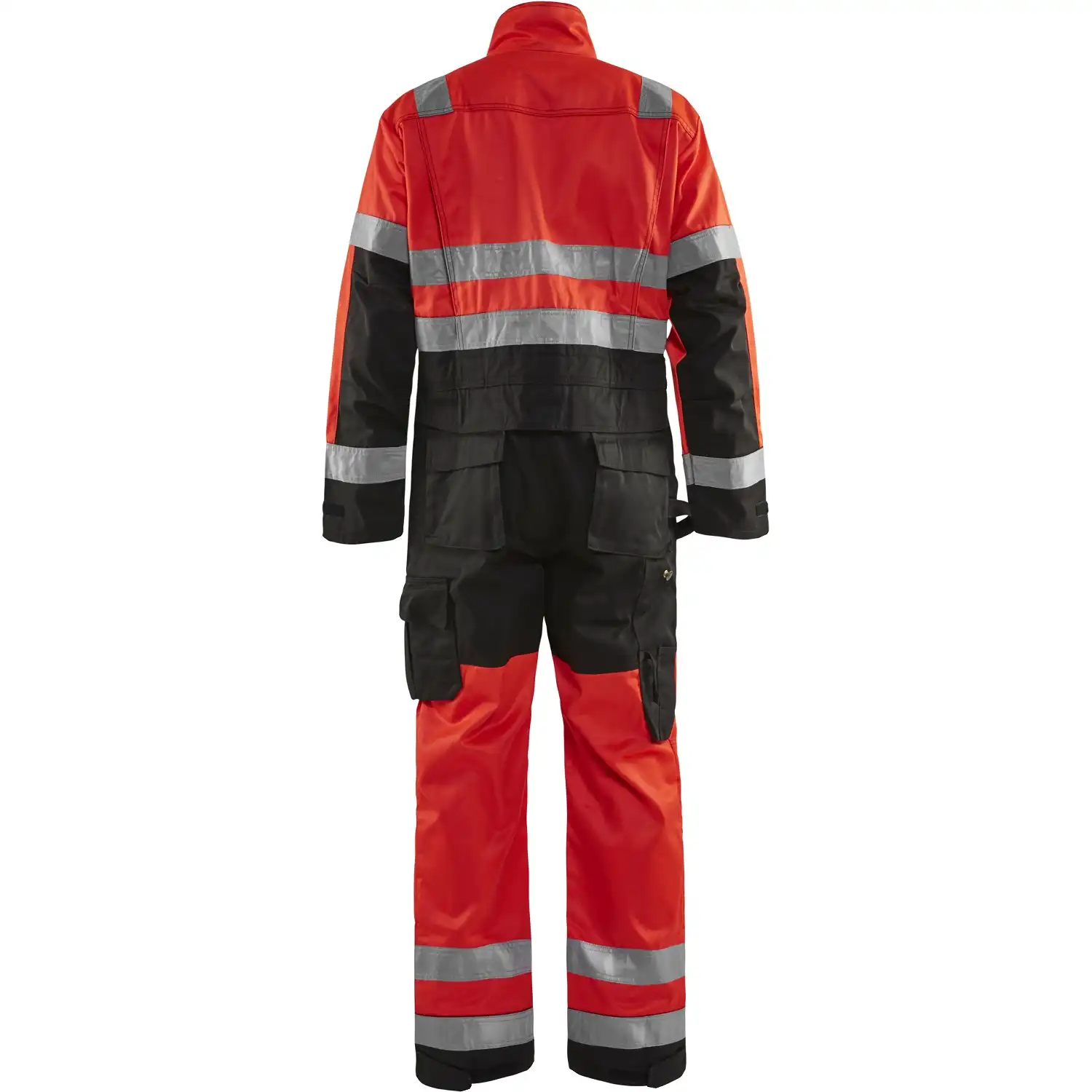 Warnschutz Overall "6373" in rot/schwarz, C46 - Thumbnail 2