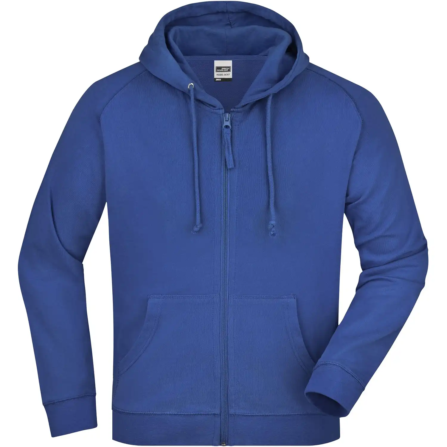 Kapuzen-Sweatjacke "JN059" in royal, 3XL - Bild 1