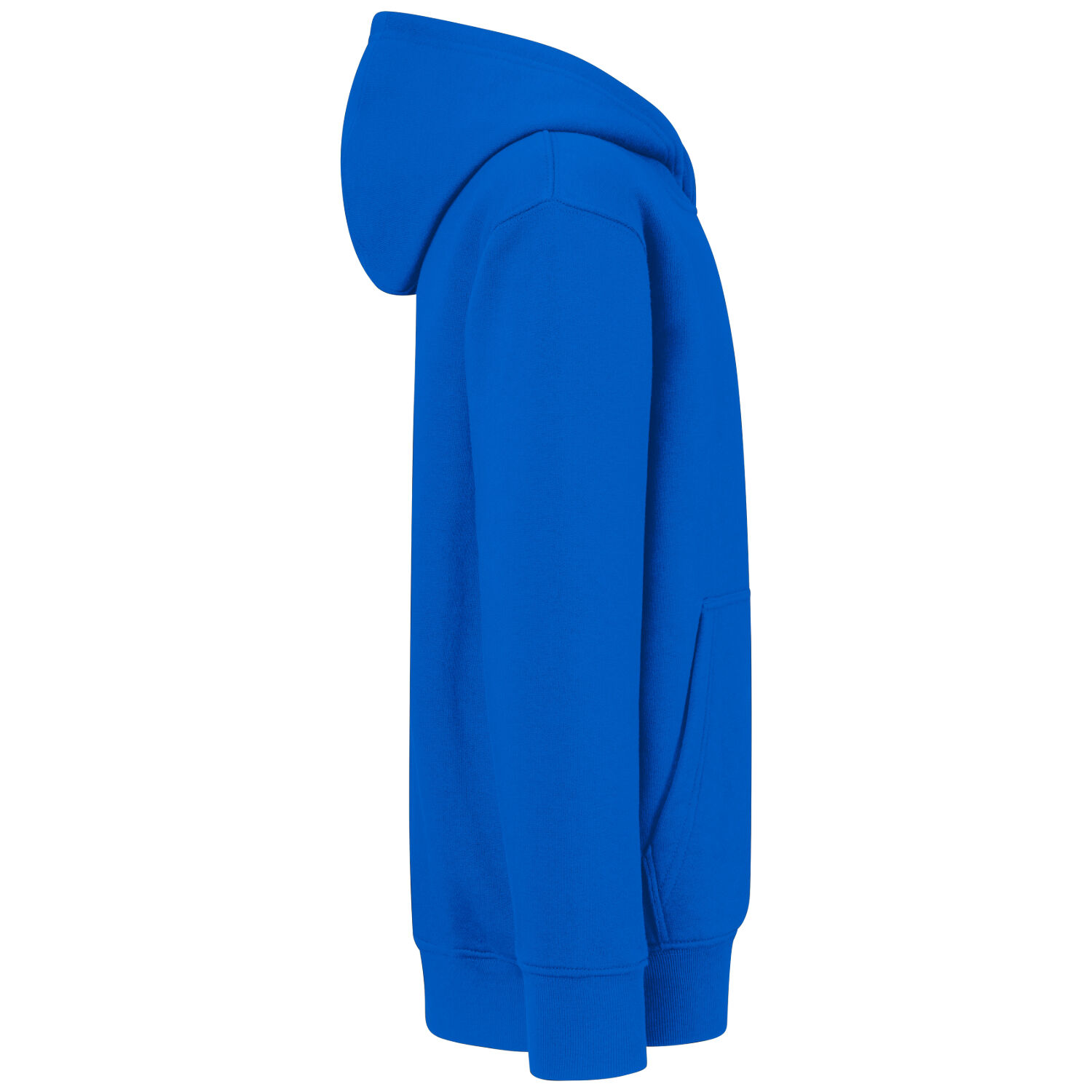 Kinder Hoodie Bio-Baumwolle "562" in royal, 110/116 - Thumbnail 3