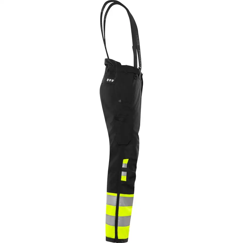 Warnschutz Winterhose Kl.1 "2681 GLPS" in gelb/schwarz, L - Thumbnail 4