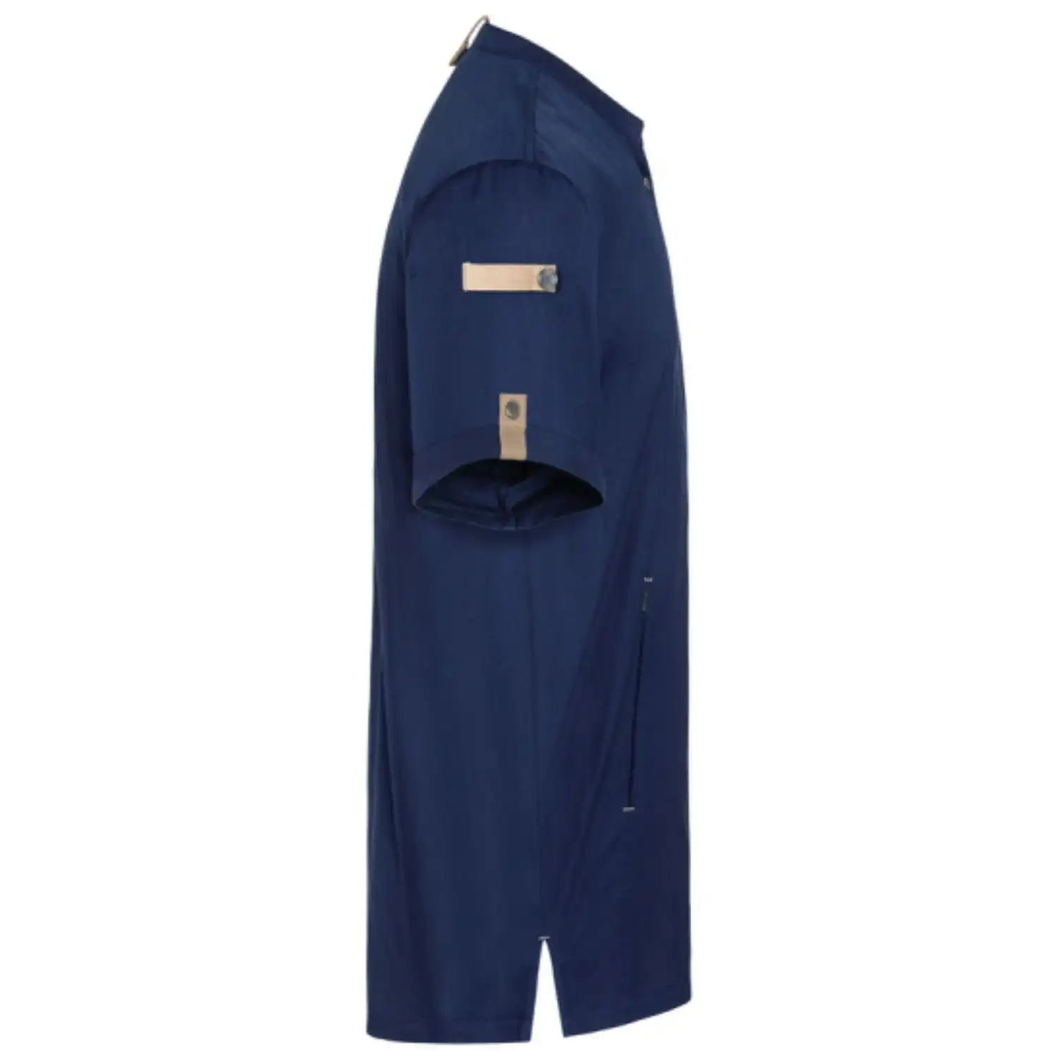 Herren Kochjacke "JM 36" in stahlblau, 46 - Thumbnail 4