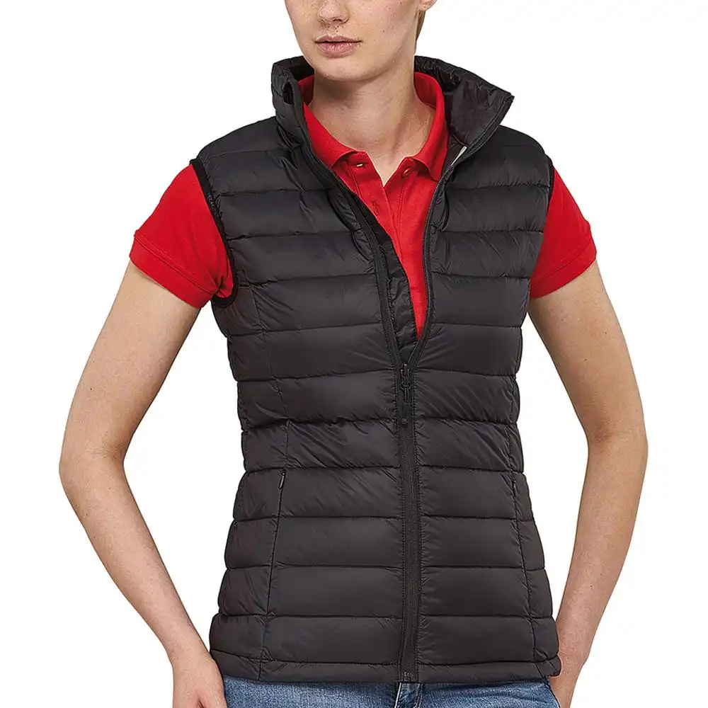 Damen Daunenweste "SKY" schwarz in L - Bild 1