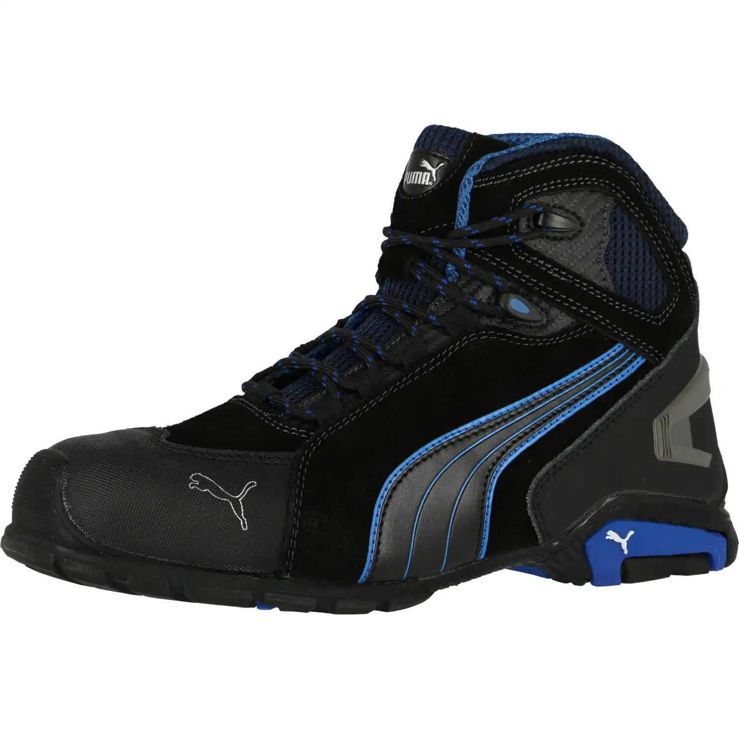 Sicherheitshochschuhe S3 "RIO BLACK MID" METRO PROTECT in 39 - Thumbnail 1