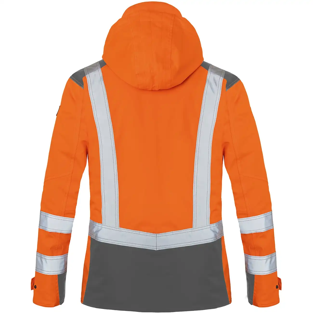 Warnschutz Winterjacke "REFLECTIQ" in orange/anthrazit, M - Thumbnail 2