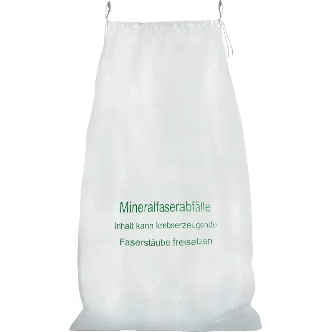 Mineralfaser Abfallsäcke PP-Gewebe mit Hebeschlaufen und Verschlussband 140x220cm „KMF-SACK“ 1200L - Bild 1