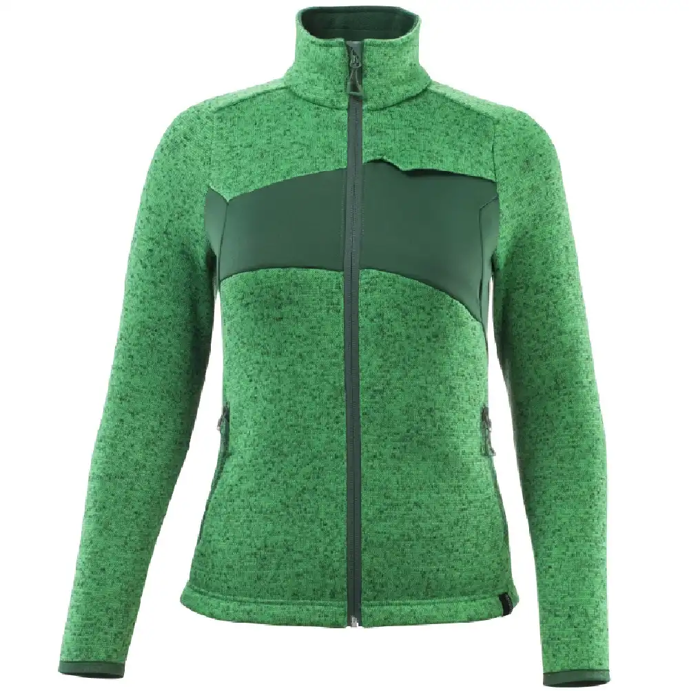 Damen Strickjacke "ACCELERATE" in grasgrün/grün, M - Bild 1