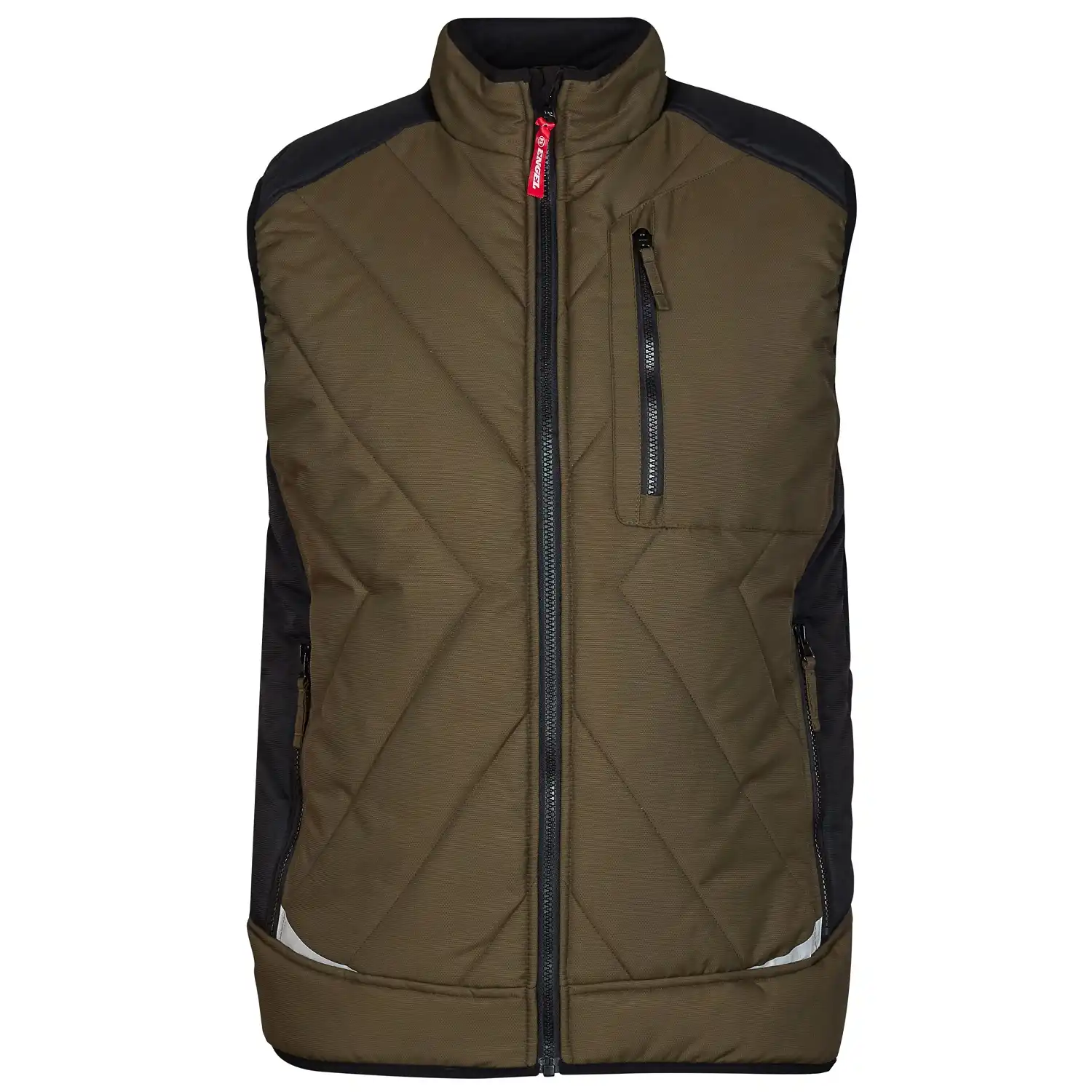 Winterweste "5850-193" Galaxy in forest green, L - Thumbnail 1