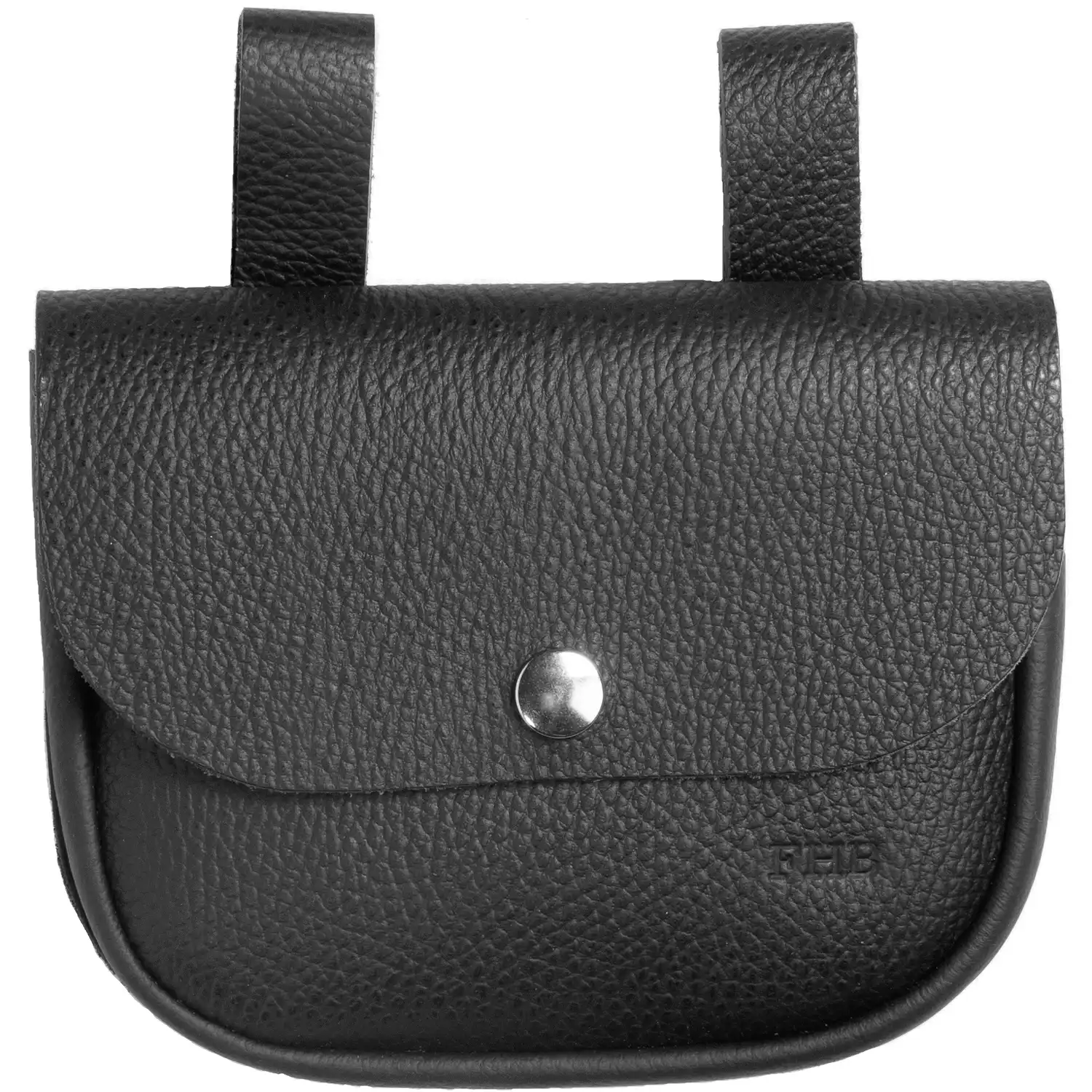 Nageltasche einfach mit Klappe "HARTWIG" schwarz - Thumbnail 1