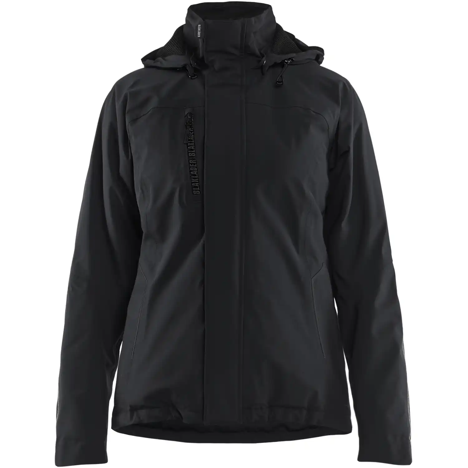 Damen Stretch Winterjacke "4408" in schwarz, 3XL - Thumbnail 1