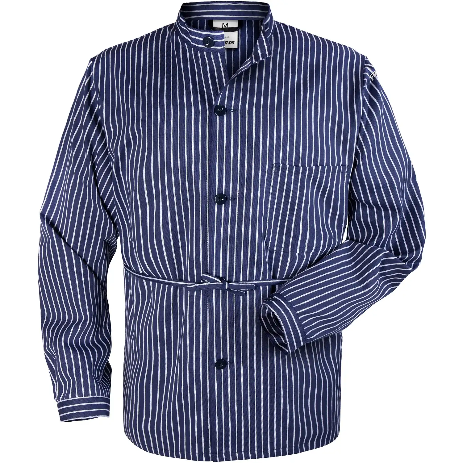 Skandinavisches Arbeitshemd Langarm "431 VL" Klassiker blau/weiß in XL - Thumbnail 1