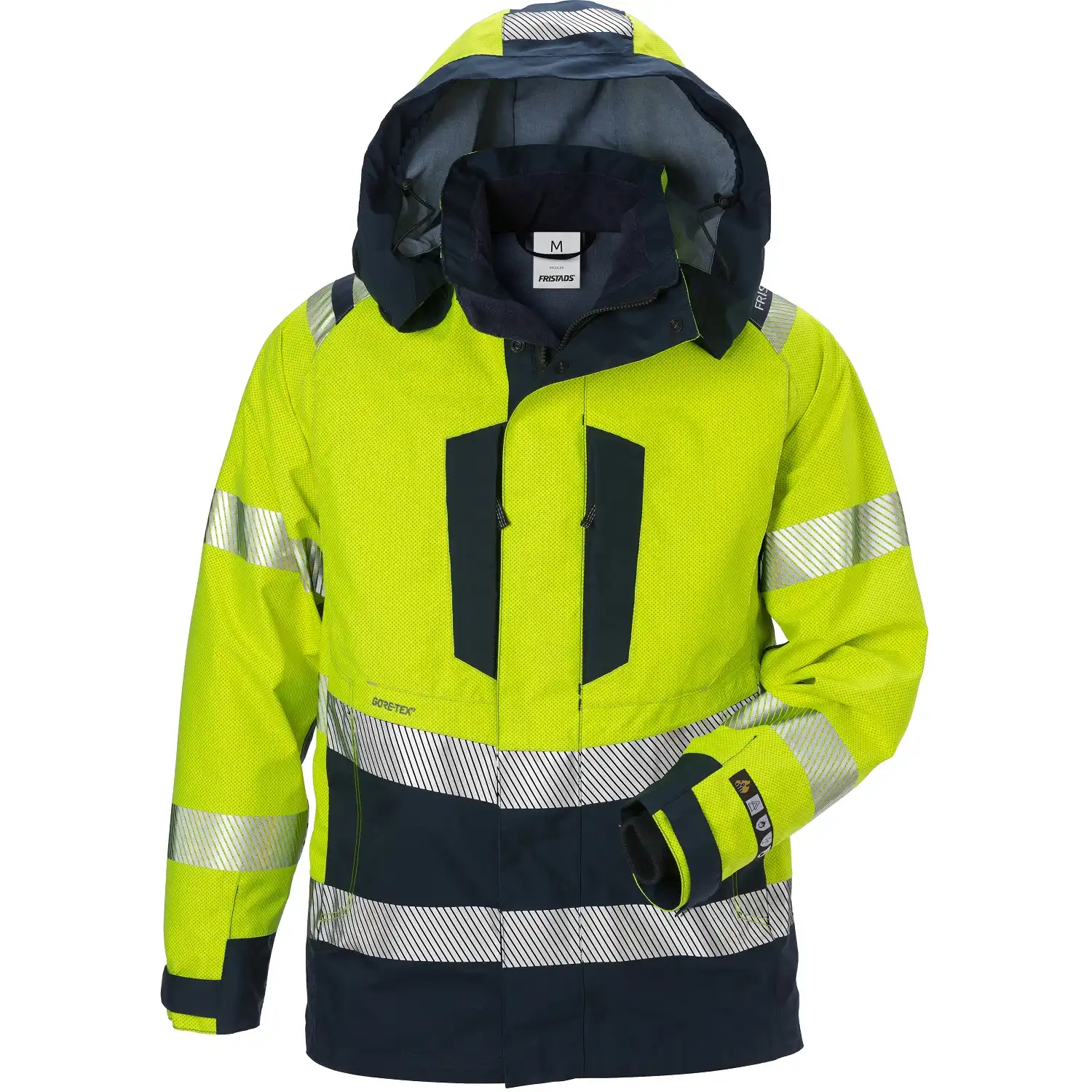 Multinorm Funktionsjacke "4095 GXW" Gore-Tex Pyrad® gelb/marine in L - Thumbnail 1