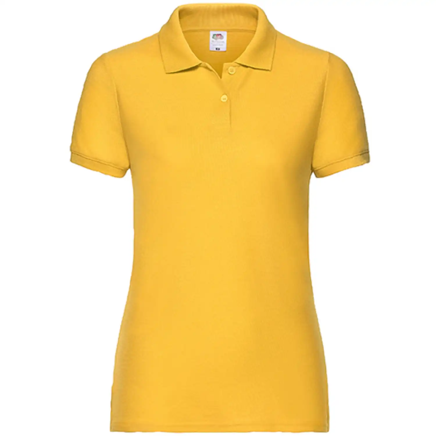 Damen Polo-Shirt "F517" in sunflower, L - Thumbnail 1