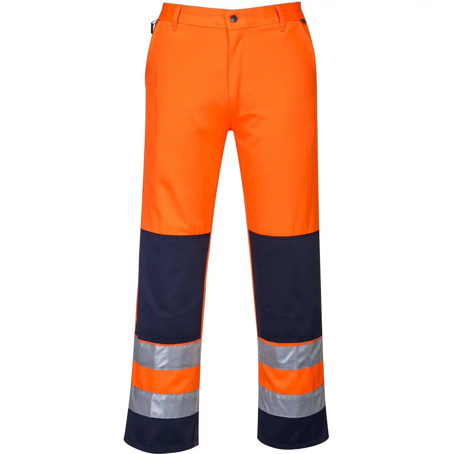 Warnschutz Bundhose "SEVILLA" in orange/marine, L - Bild 1