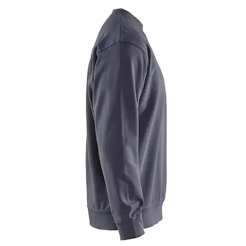 Pullover "3340" Rundhals in grau, XXL - Thumbnail 4