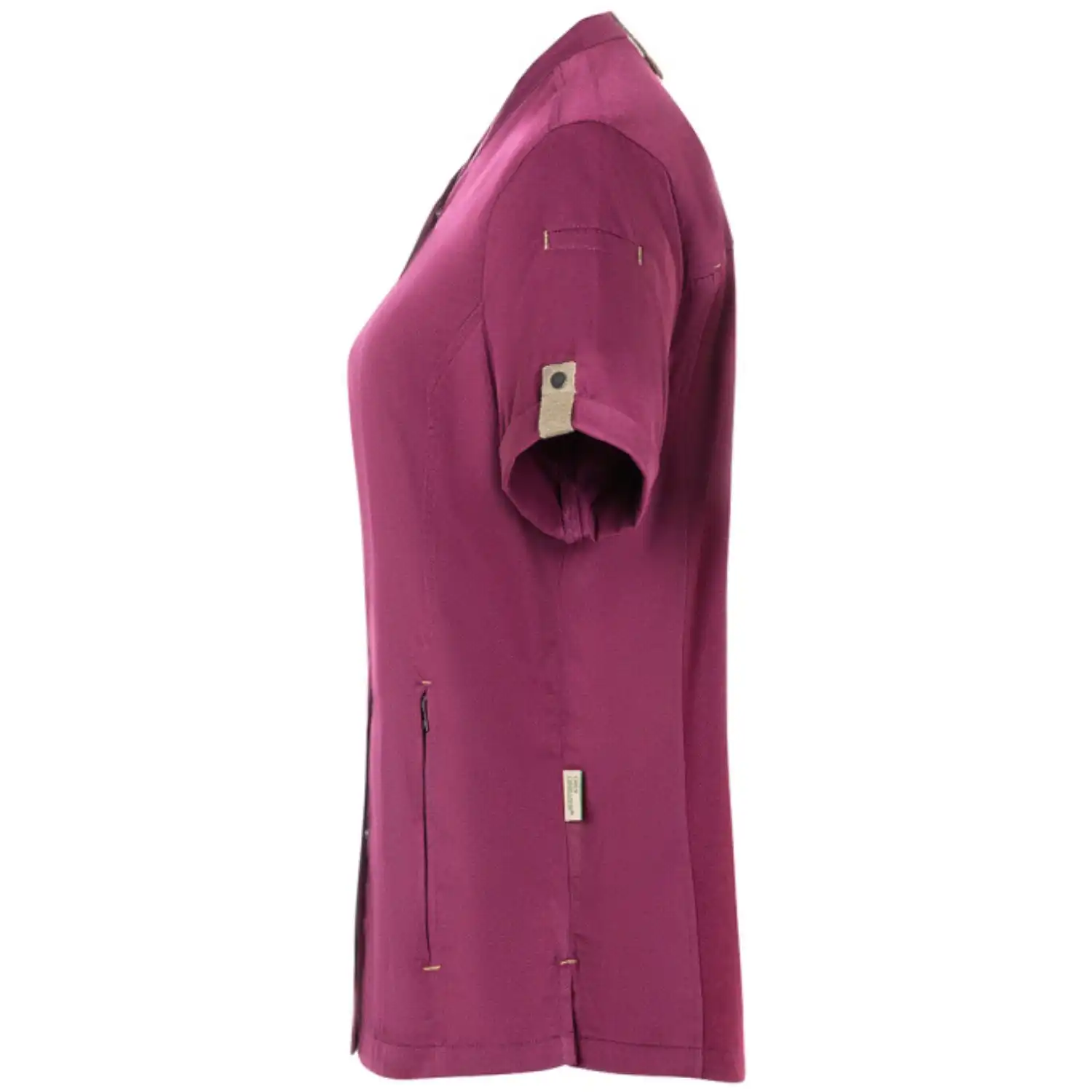 Damen Kochjacke "JF 27" in fuchsia, 48 - Thumbnail 4