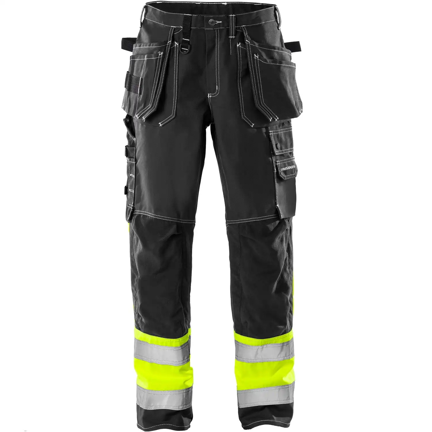 Warnschutz Handwerkerhose "247 FAS" Klassiker in schwarz/gelb, C44 - Thumbnail 1