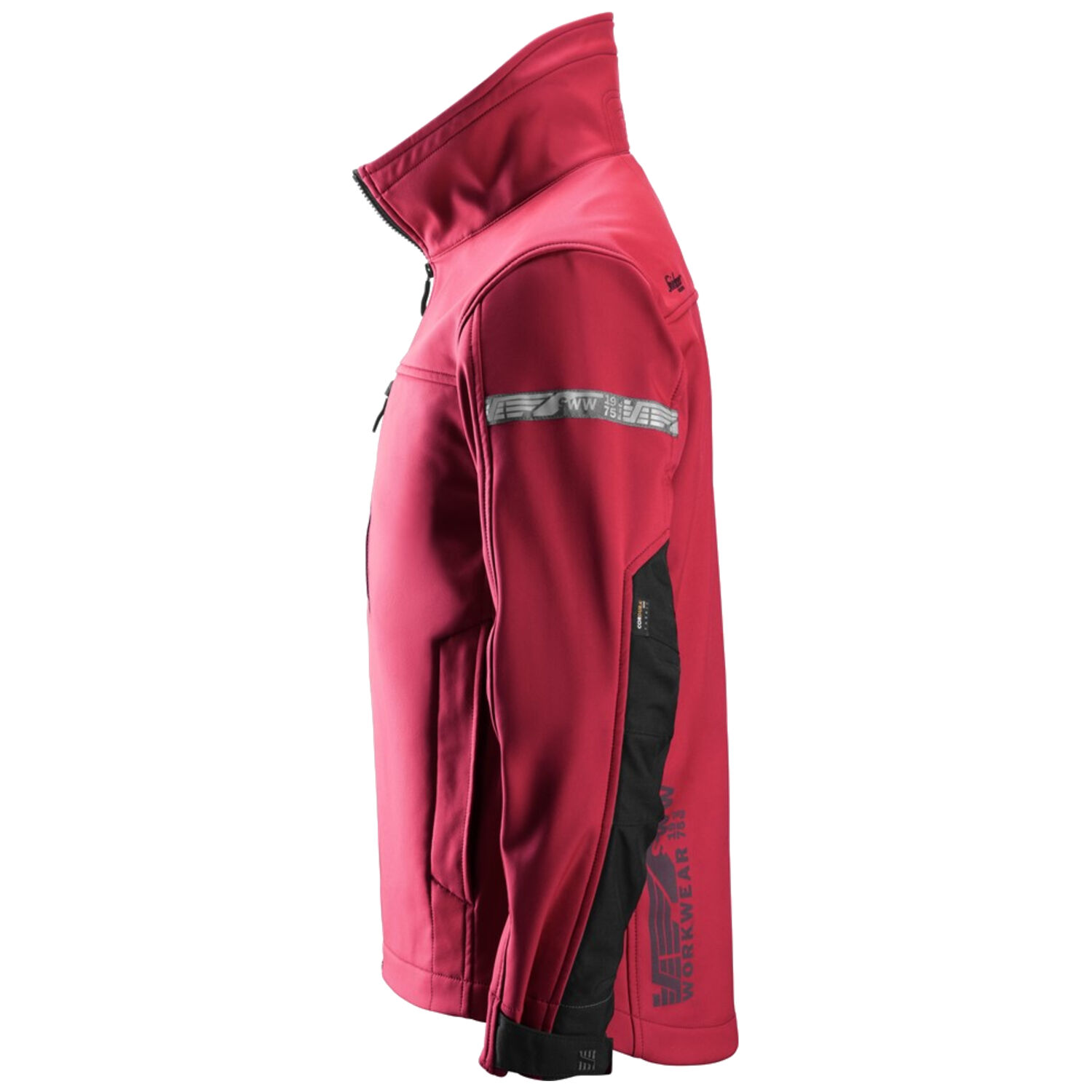 Softshelljacke "AllroundWork" in Rot, L - Thumbnail 3