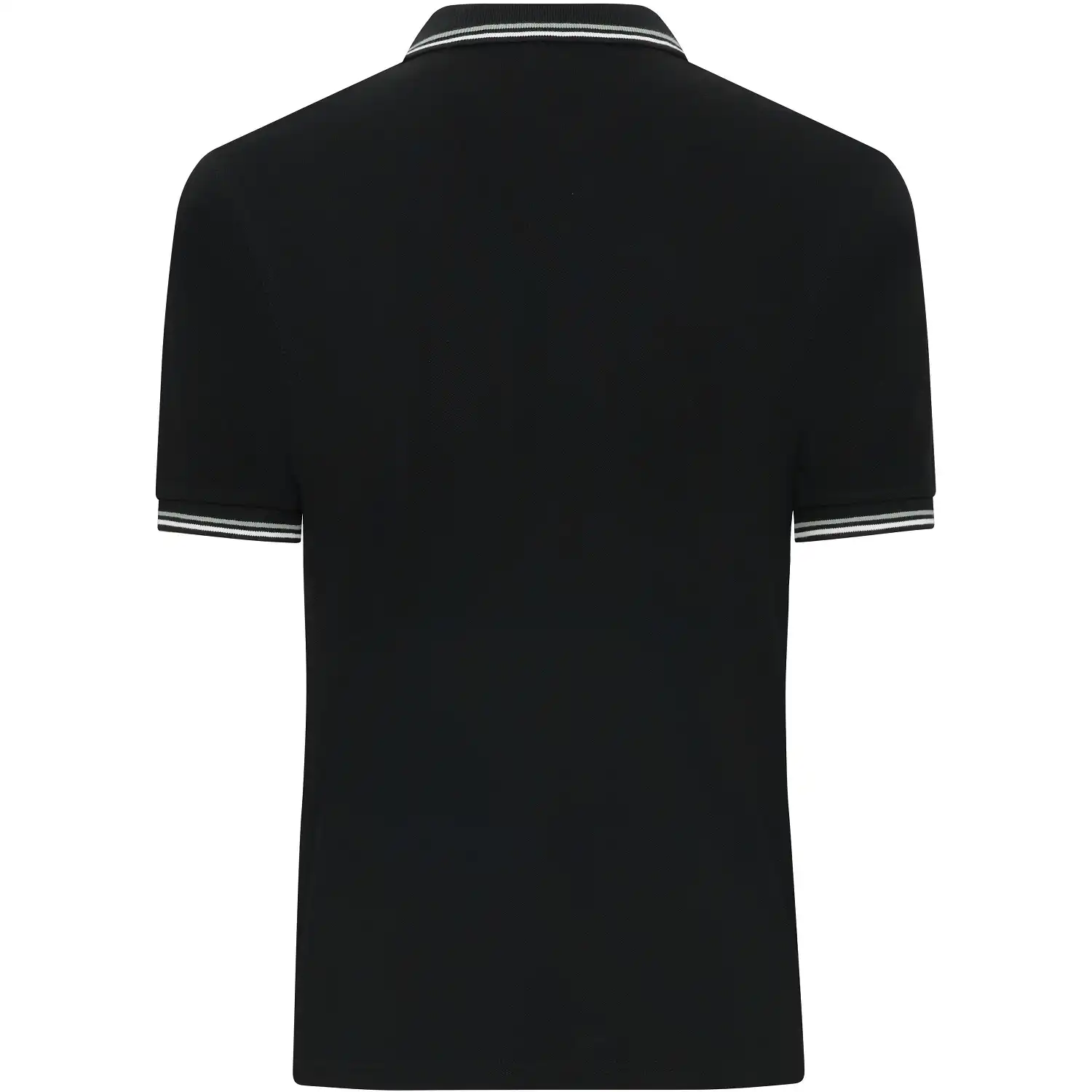 Polo-Shirt "JN1306" in black/white/grey, L - Thumbnail 2
