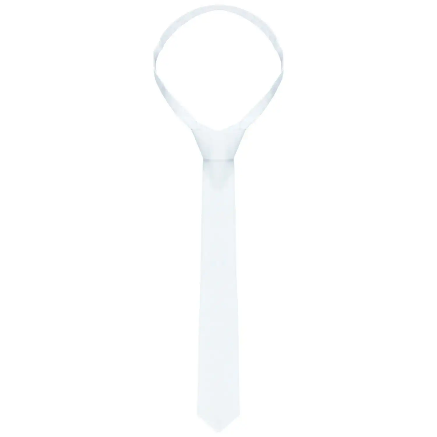 Krawatte "AK 4" in Weiß - Thumbnail 1