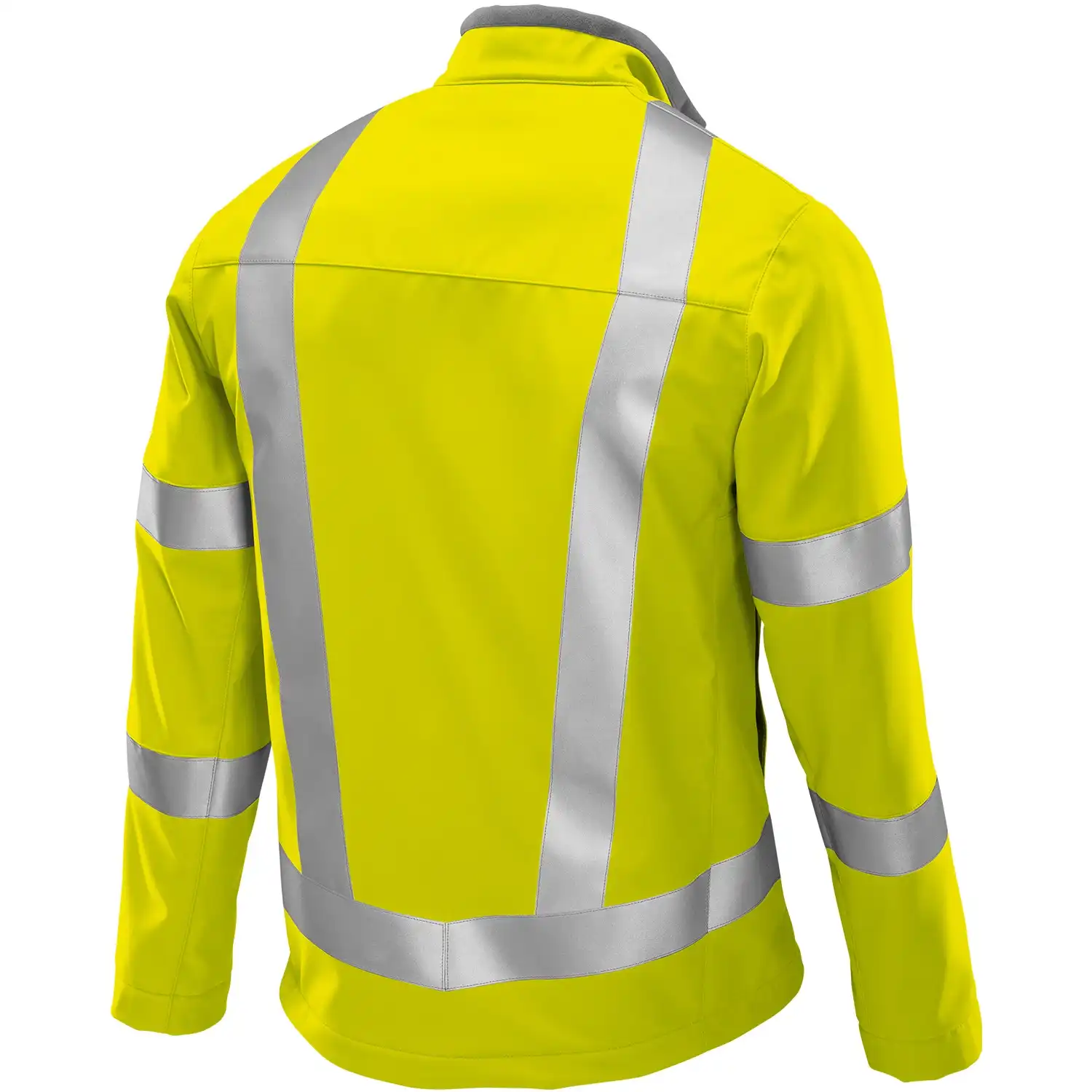 Warnschutz Softshelljacke "2121-940" Hi-Vis Comfort in warngelb, XS - Thumbnail 2
