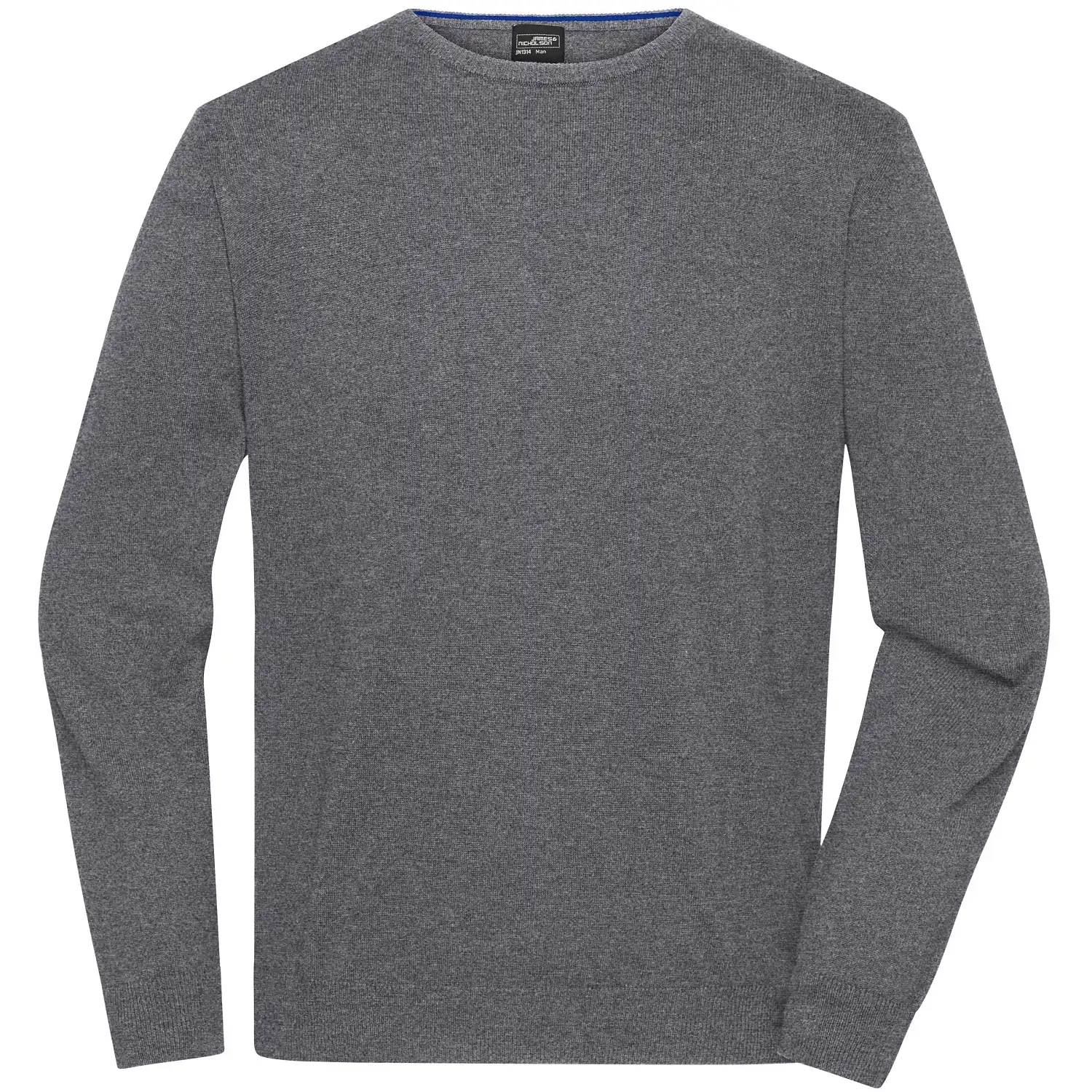 Pullover "JN1314" in grey-heather, 3XL - Thumbnail 1