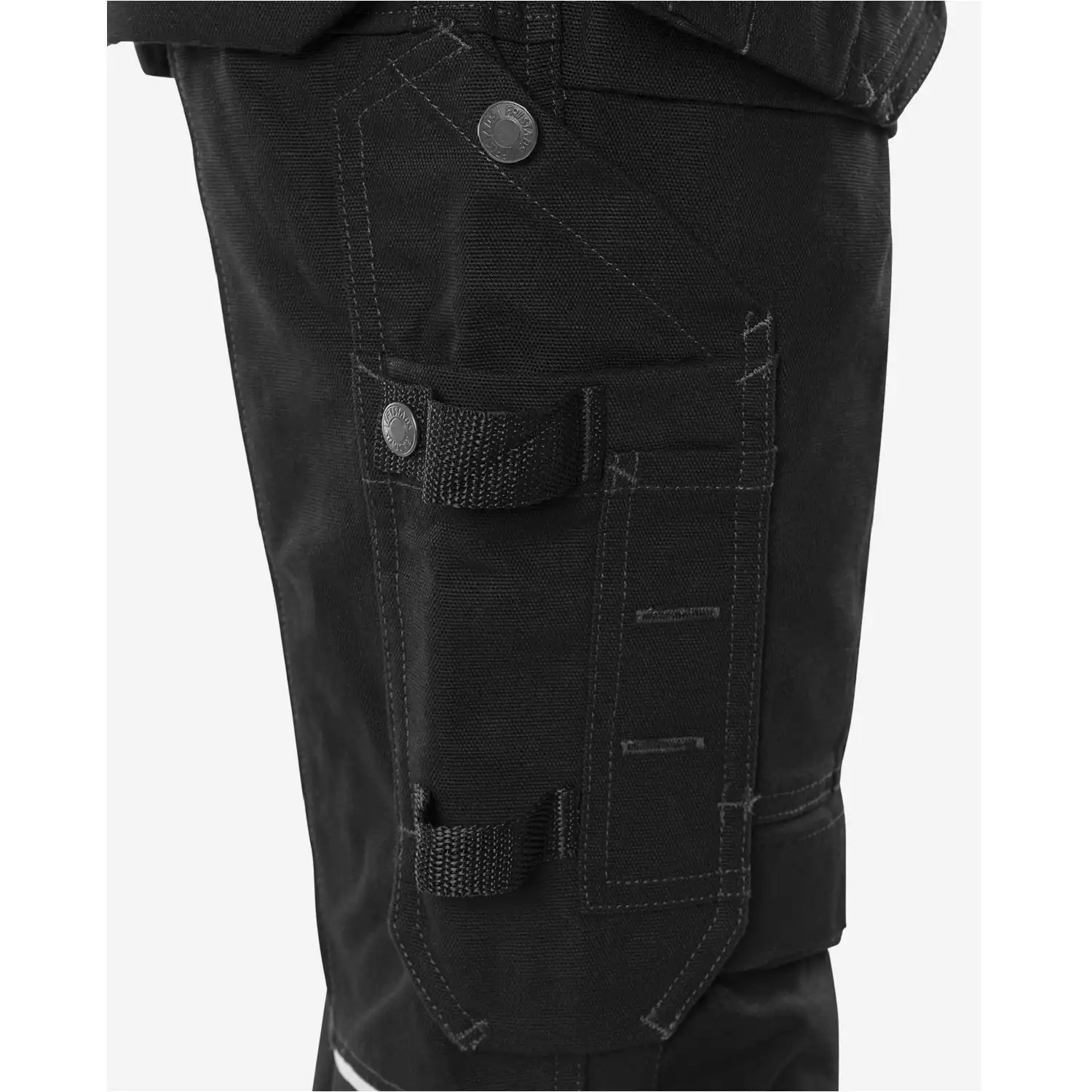 Stretch Handwerker Piratenhose "2531 GCYD" Alnaryd schwarz in C58 - Thumbnail 5