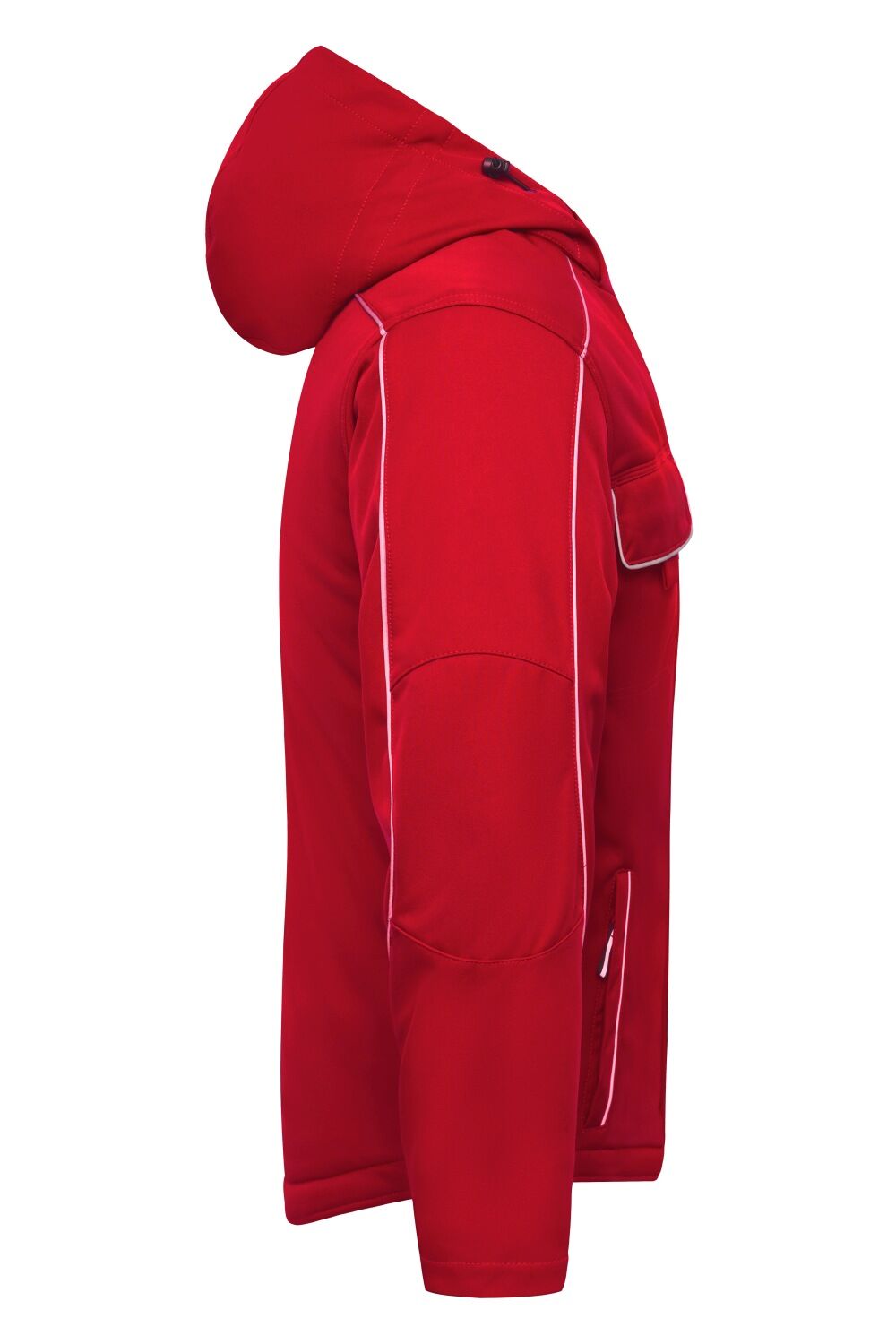 Softshelljacke mit Futter "JN886" in red, 3XL - Thumbnail 2