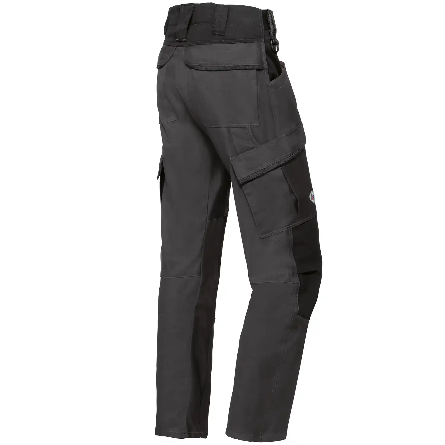 Servicehose "1826-033" Bplus Modern Stretch in anthrazit/schwarz, 42 - Thumbnail 2