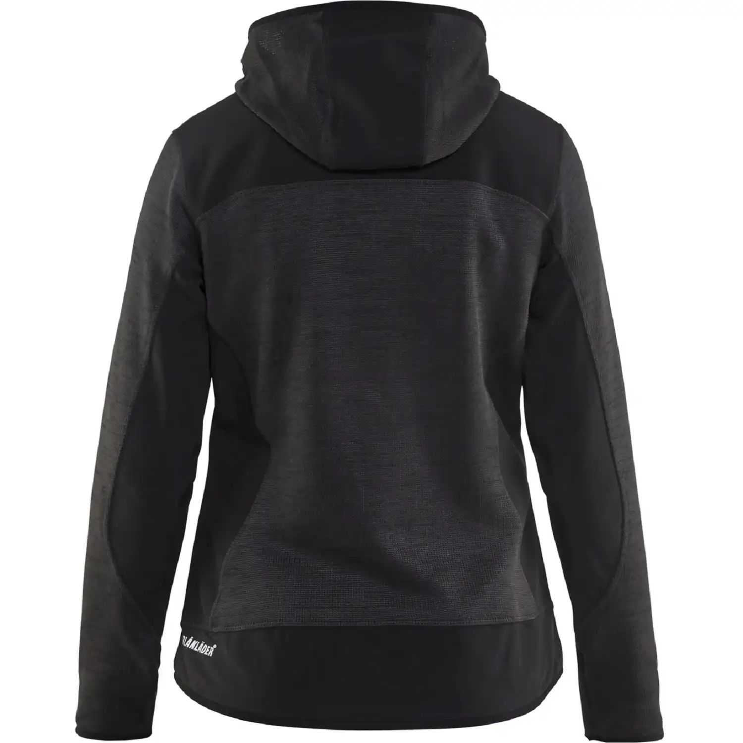 Damen Strickjacke "4931" mit Softshell in dunkelgrau/schwarz, M - Thumbnail 2