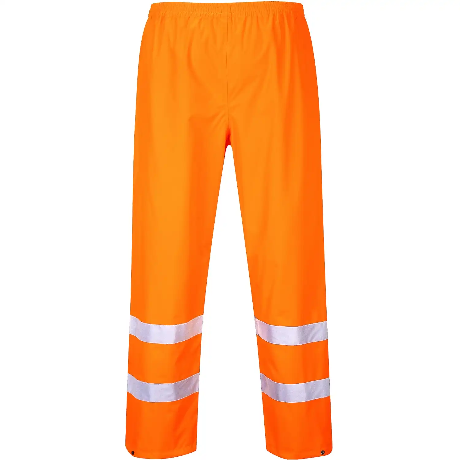 Warnschutz PU-Regenhose "S480" Traffic in Orange, XL - Bild 1