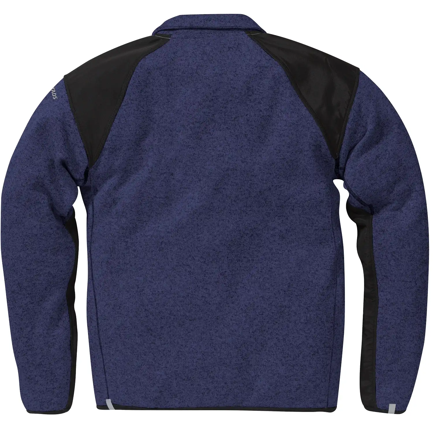 Strick-Fleecejacke "7451 PRKN" in blau/schwarz, XS - Thumbnail 2