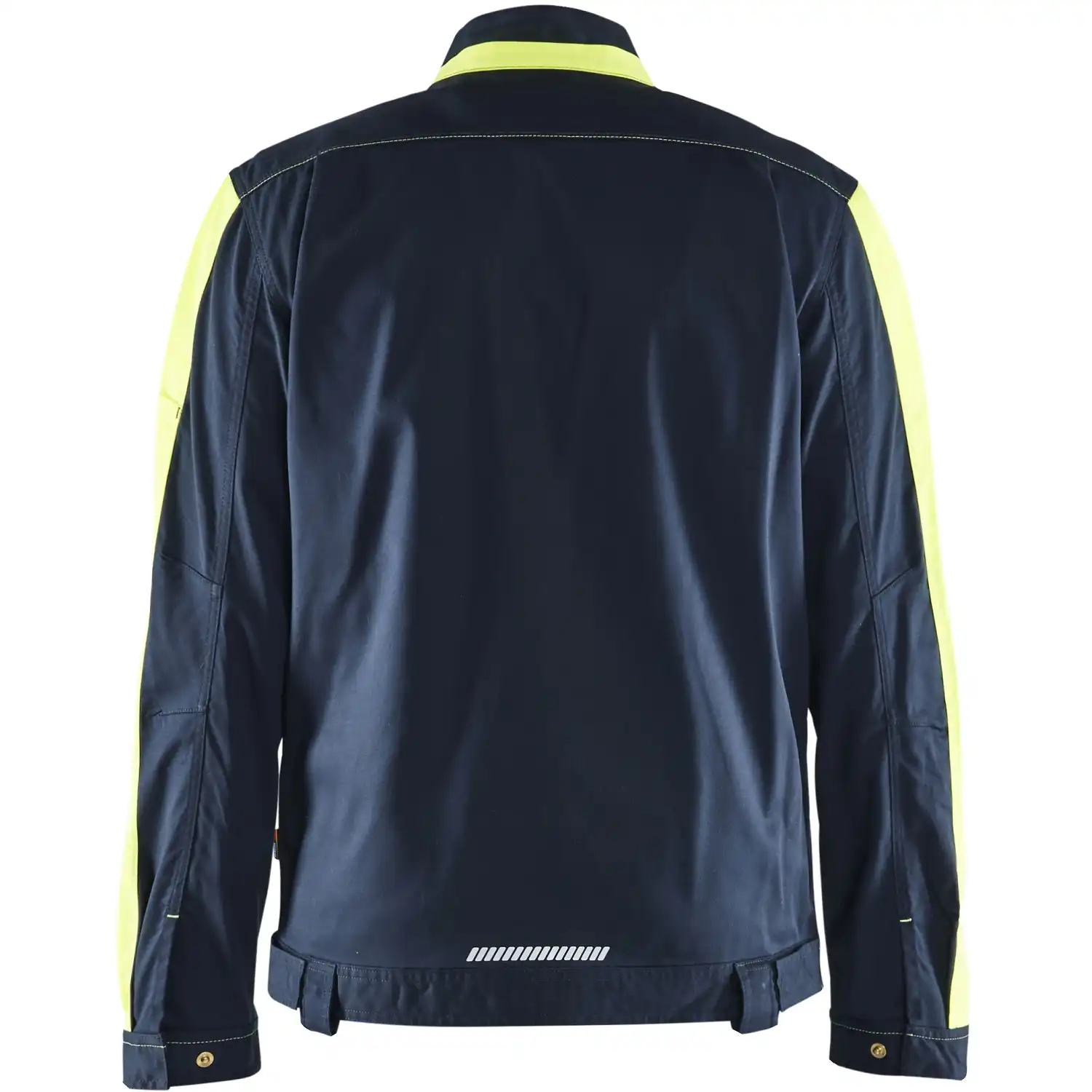 Stretch Bundjacke "4444" Industrie in dunkelmarine/gelb, S - Thumbnail 2