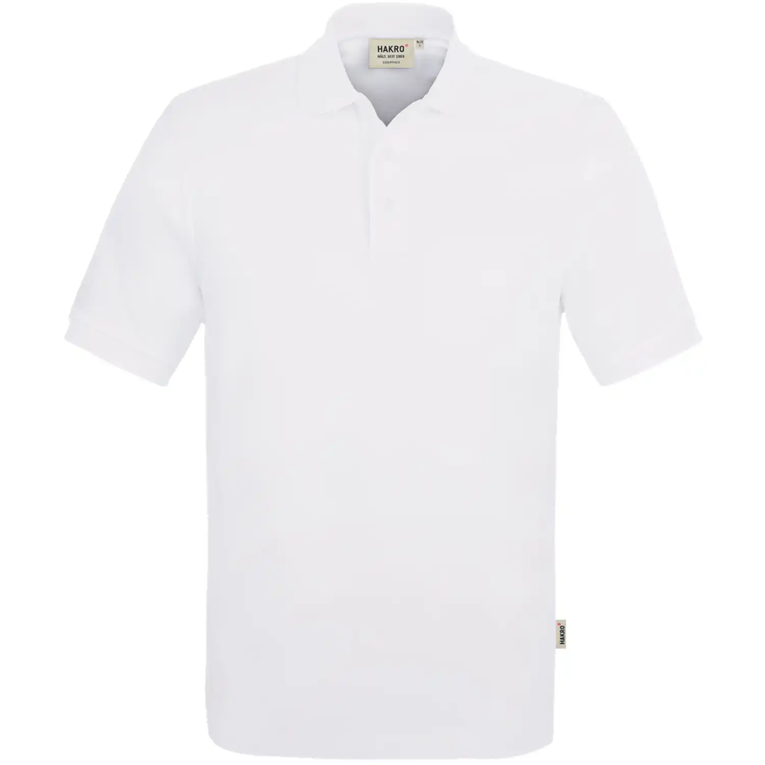 Polo-Shirt "CLASSIC" 810 in L, Weiß - Bild 1