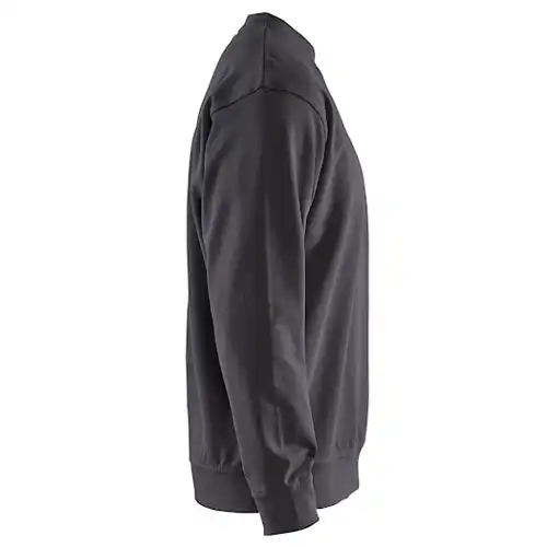 Pullover "3340" Rundhals in dunkelgrau, S - Thumbnail 4