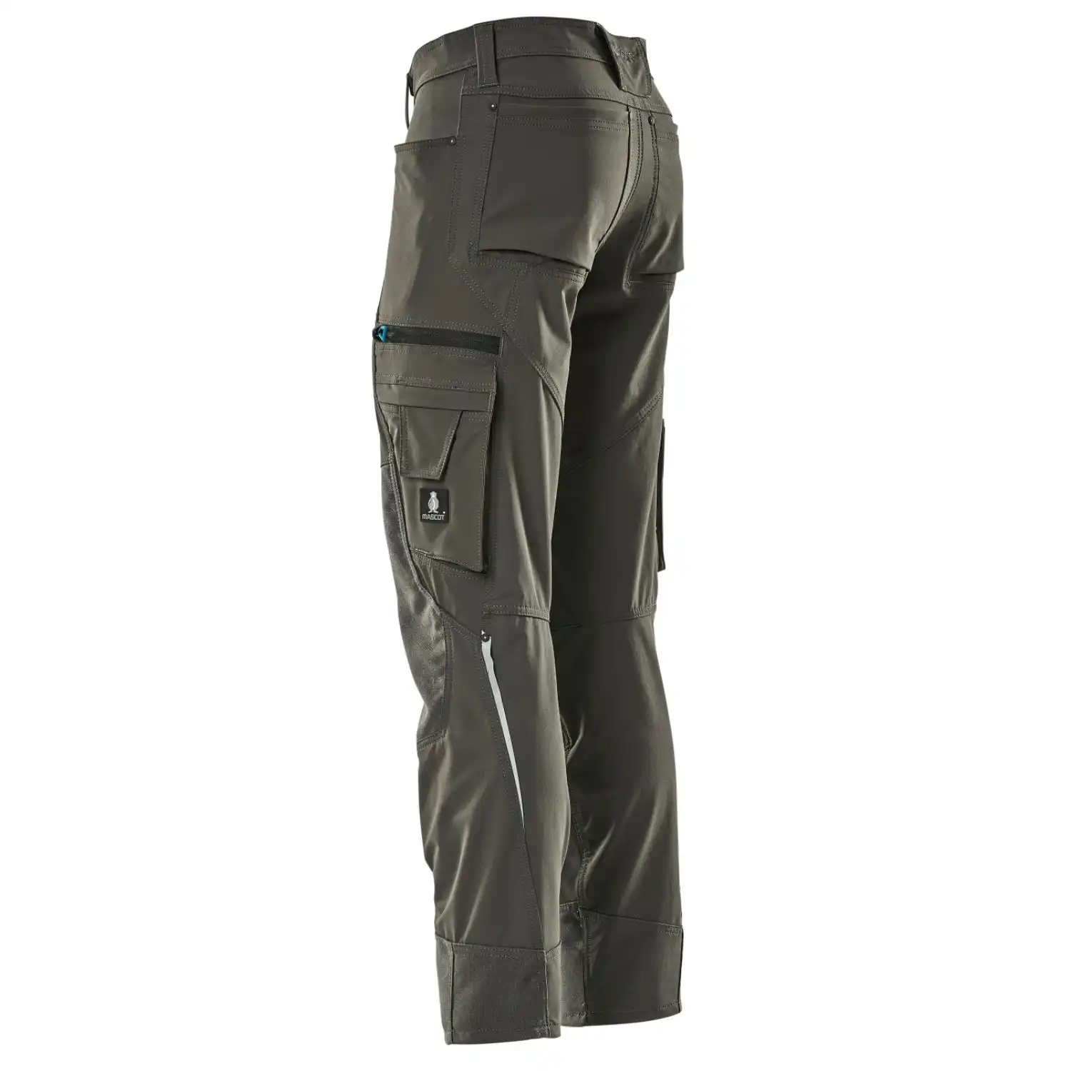 Stretch Bundhose "17179-311" Advanced in dunkelanthrazit, 76C46 (EU 23) - Thumbnail 3
