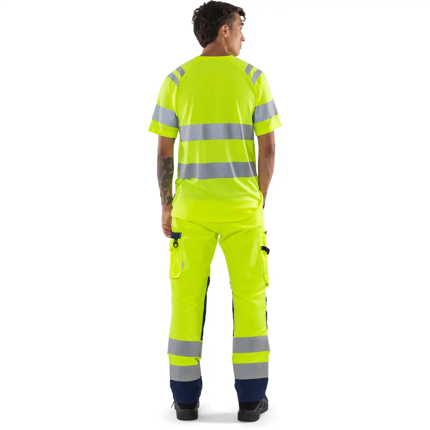 Warnschutz T-Shirt "7860 GPST" Kl.3 in gelb, L - Thumbnail 7