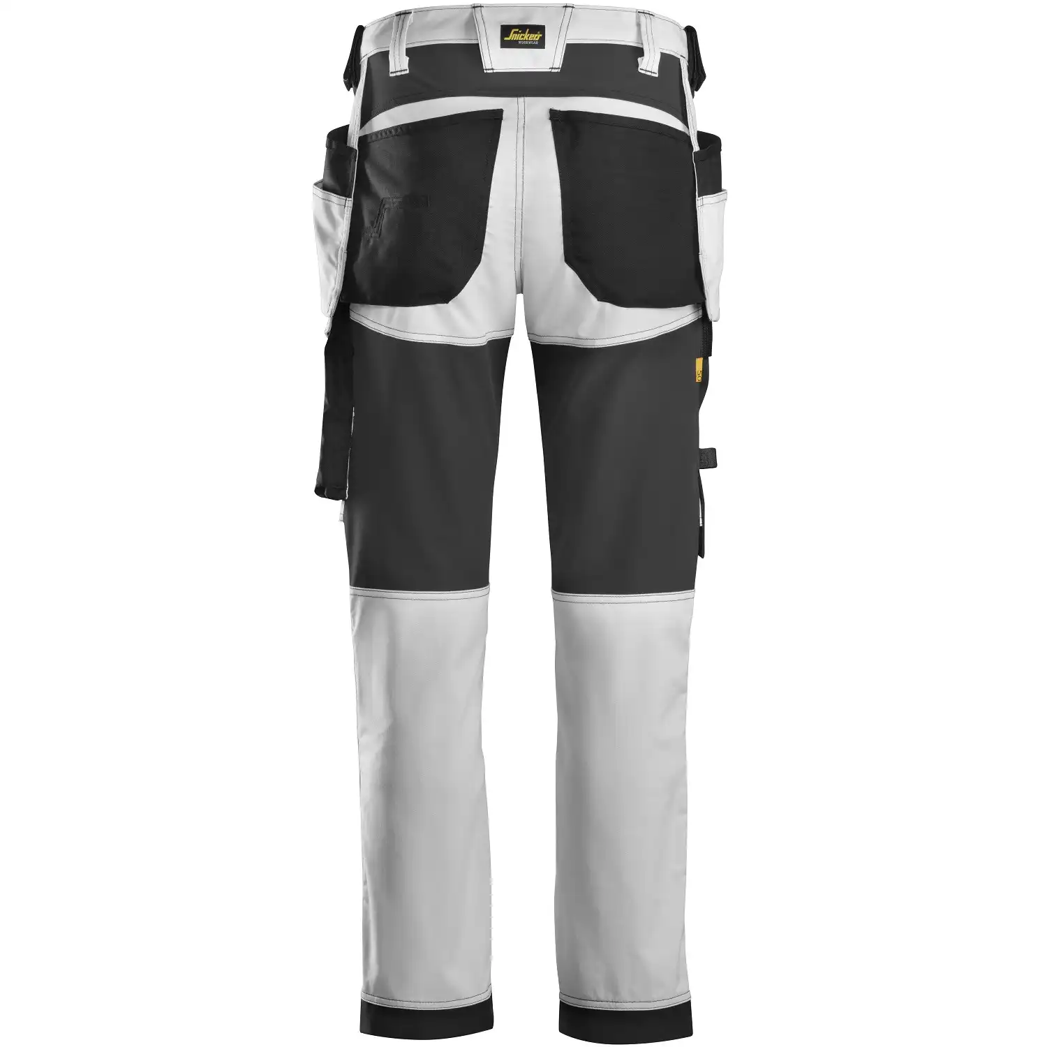 Handwerkerhose "6241" AllroundWork in weiß/schwarz, 52 - Thumbnail 2