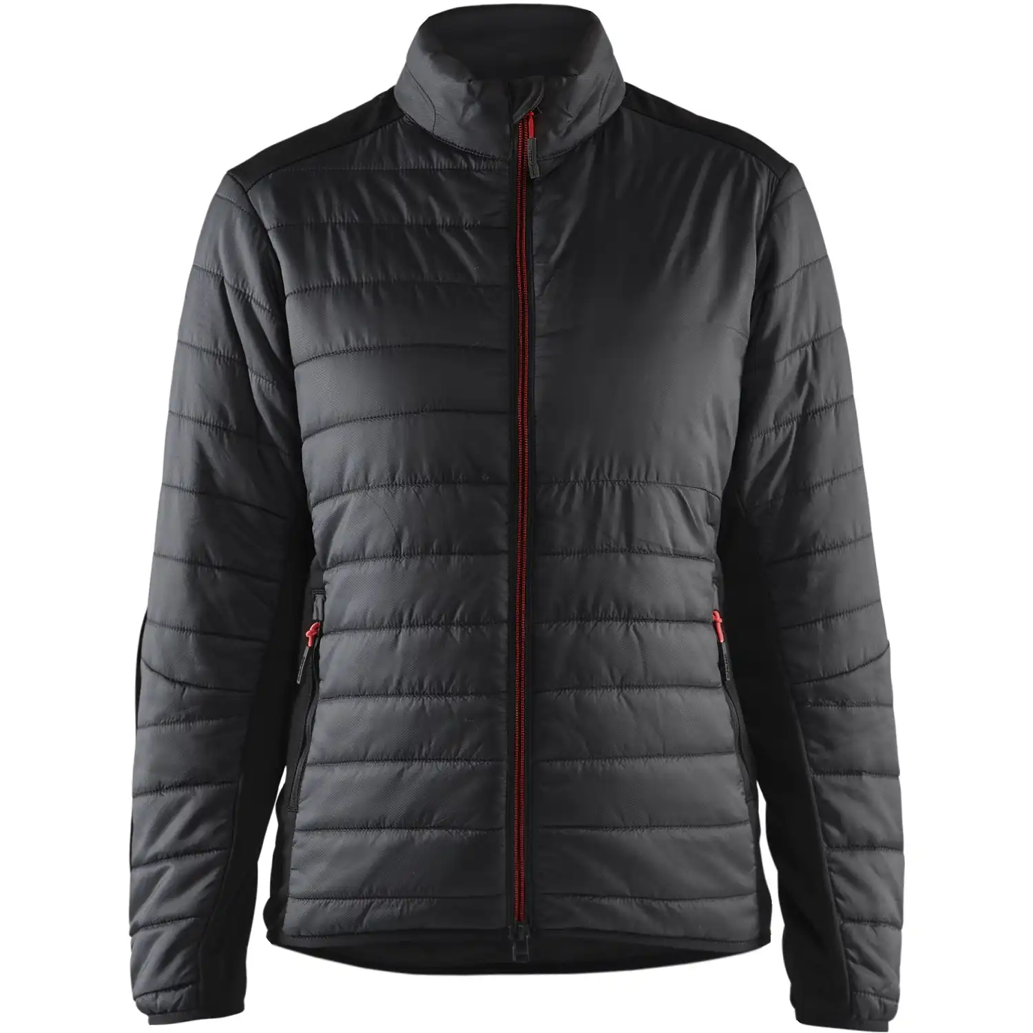 Damen Steppjacke "4715" in schwarz/rot, 3XL - Bild 1