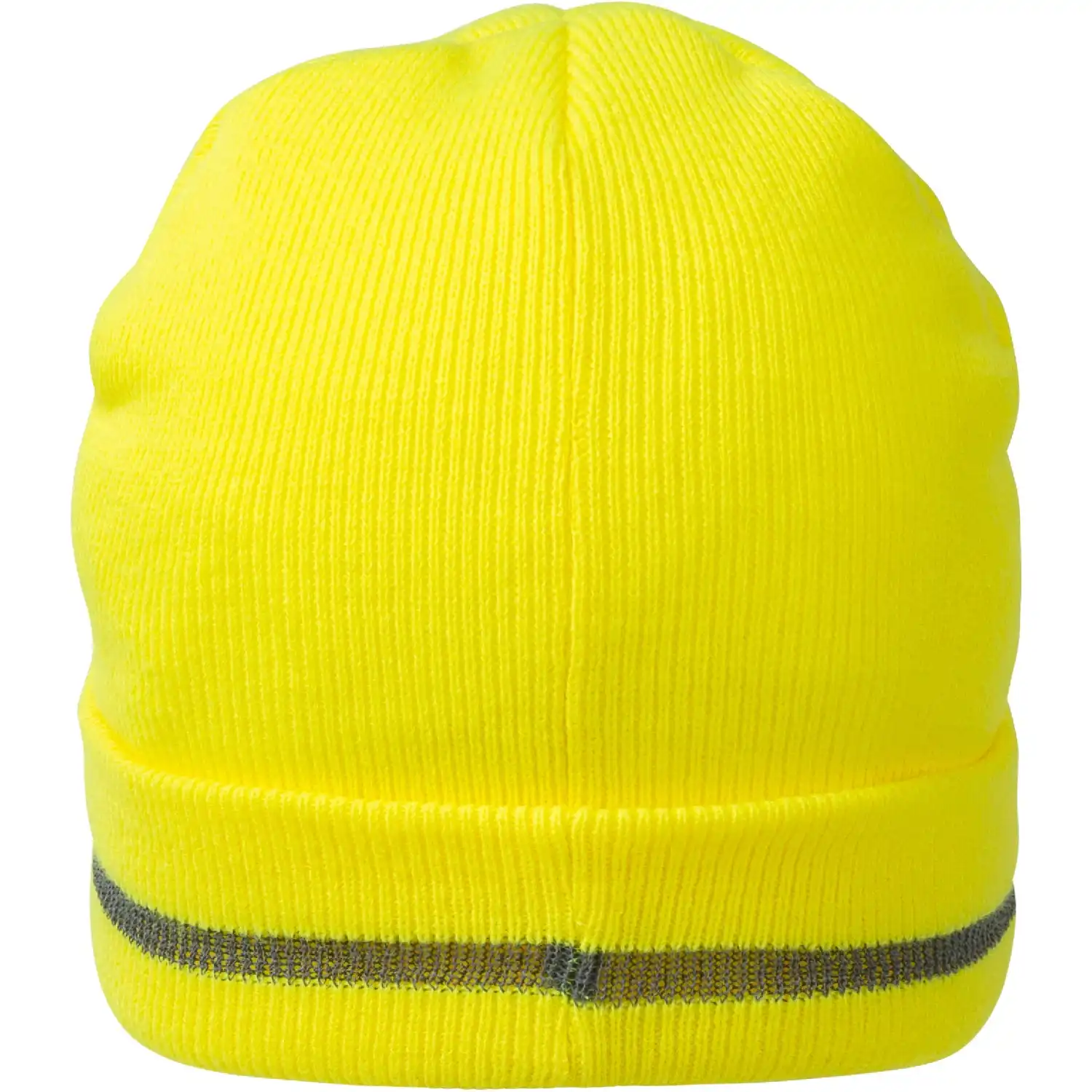 Kinder Strickmütze "730KIDS" mit Reflexstreifen gelb - Thumbnail 2