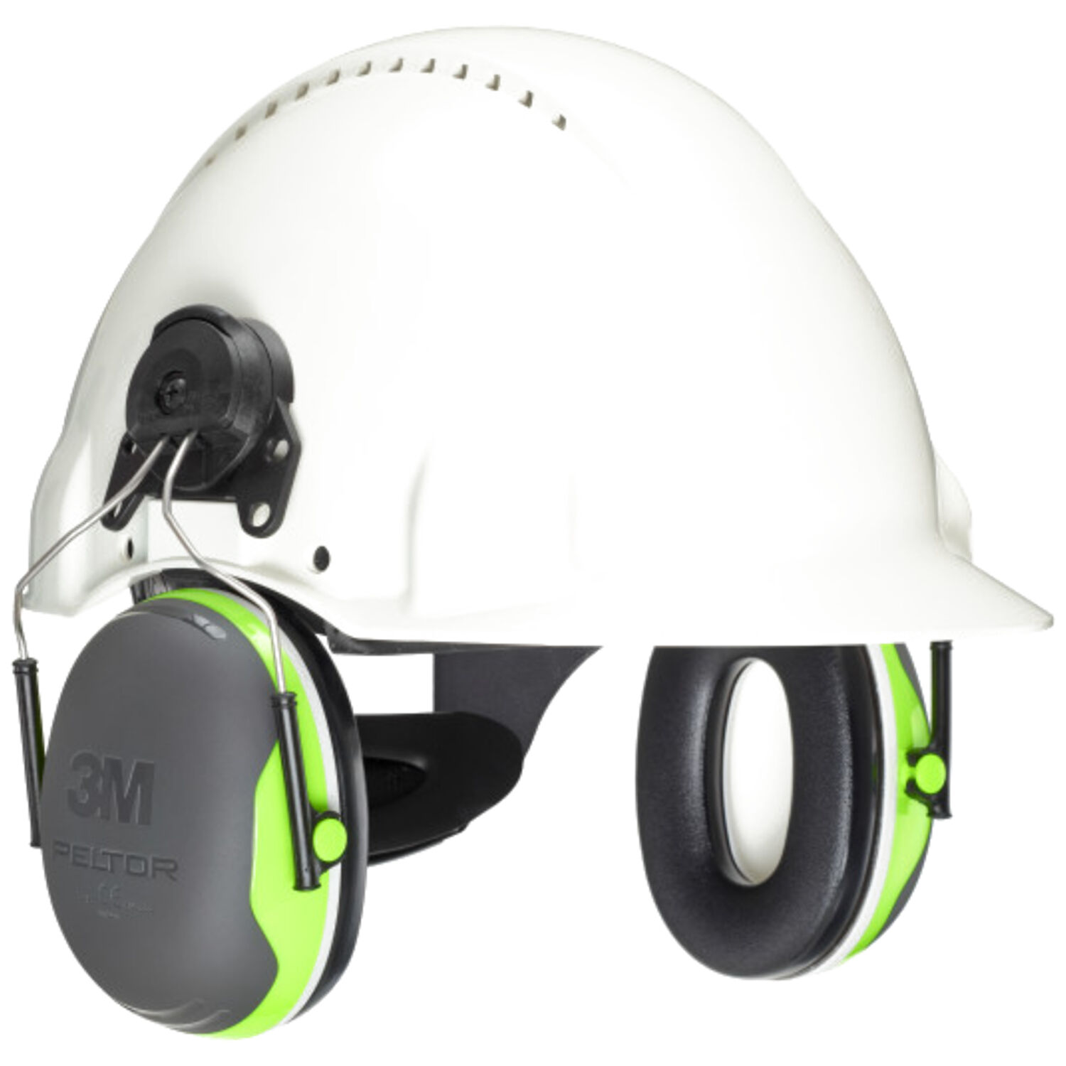 Gehörschutz Peltor "X4P3E" für Helm neongelb - Thumbnail 2