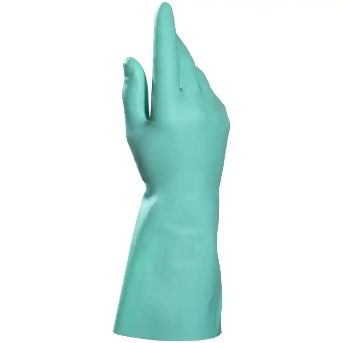 Nitril Reinraum-Handschuhe "STANSOLV" grün in 7 (S) - Bild 1