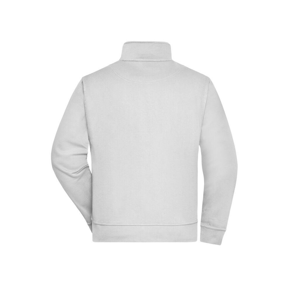 Sweatjacke "JN836" in white, M - Thumbnail 2