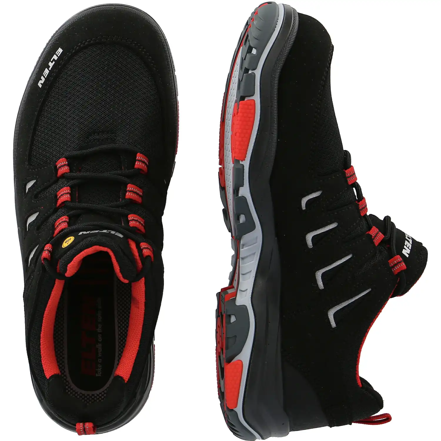 Sicherheitshalbschuhe S1P "WILLIAM RED LOW" ESD  in 44 - Thumbnail 2