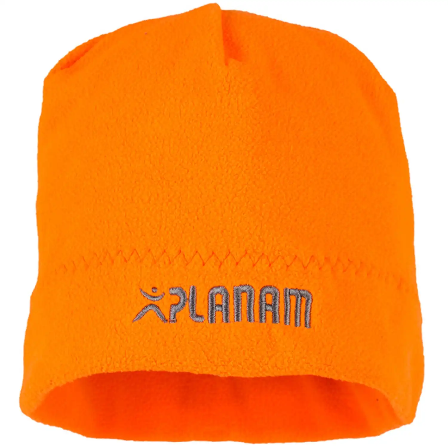 Fleecemütze in Orange, M - Thumbnail 1