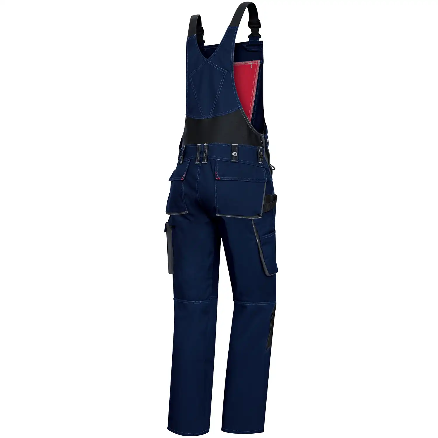 Latzhose "1802-720" Comfort Plus in nachtblau/anthrazit, 42 - Thumbnail 2